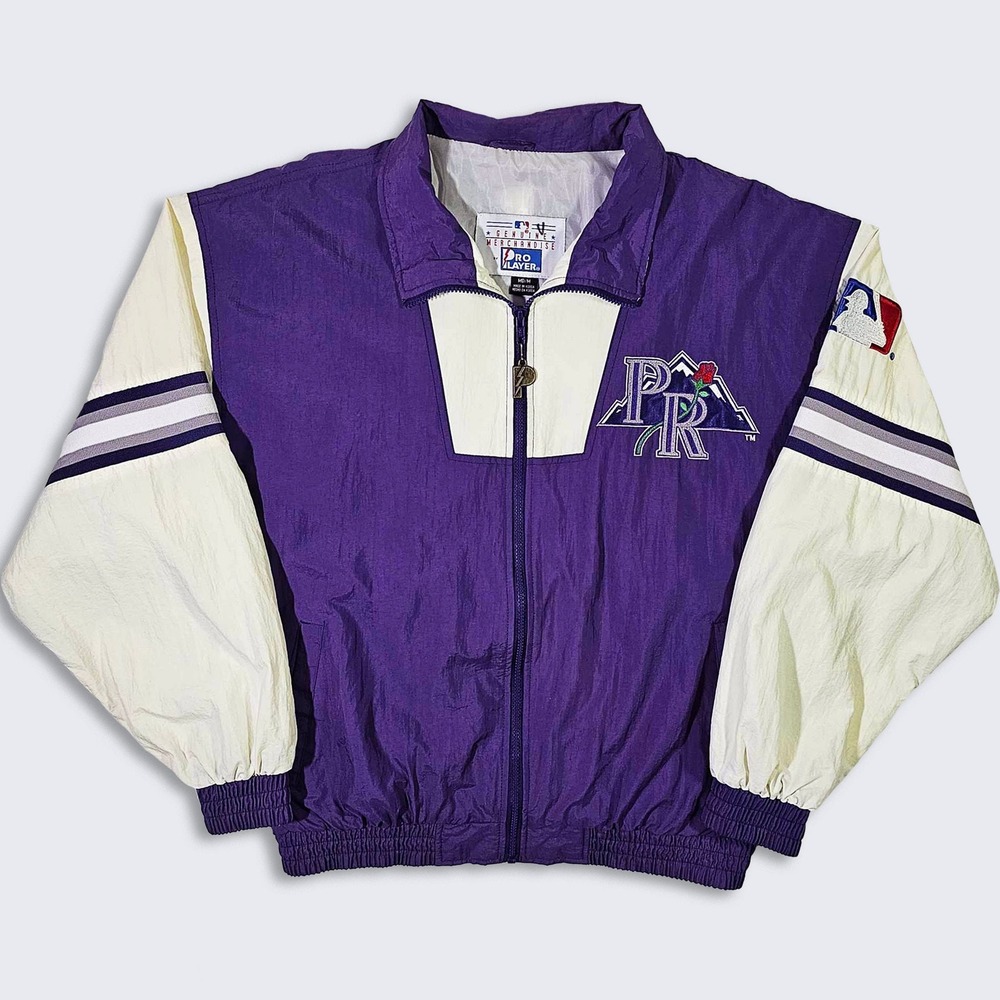 Portland Rockies Vintage 90s Pro Player Windbreaker Jacket